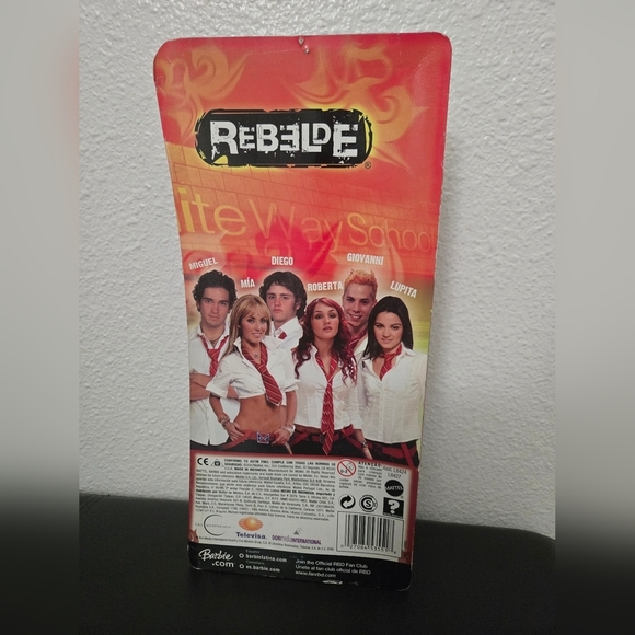 2007 Barbie Rebelde(RBD) Telenovela Mia ColucciDoll Singer Actress Anahi - Picture 2 of 8